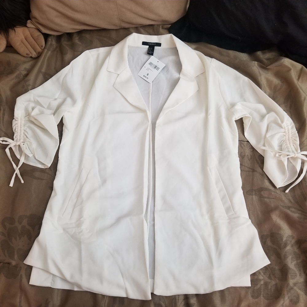 White blazer